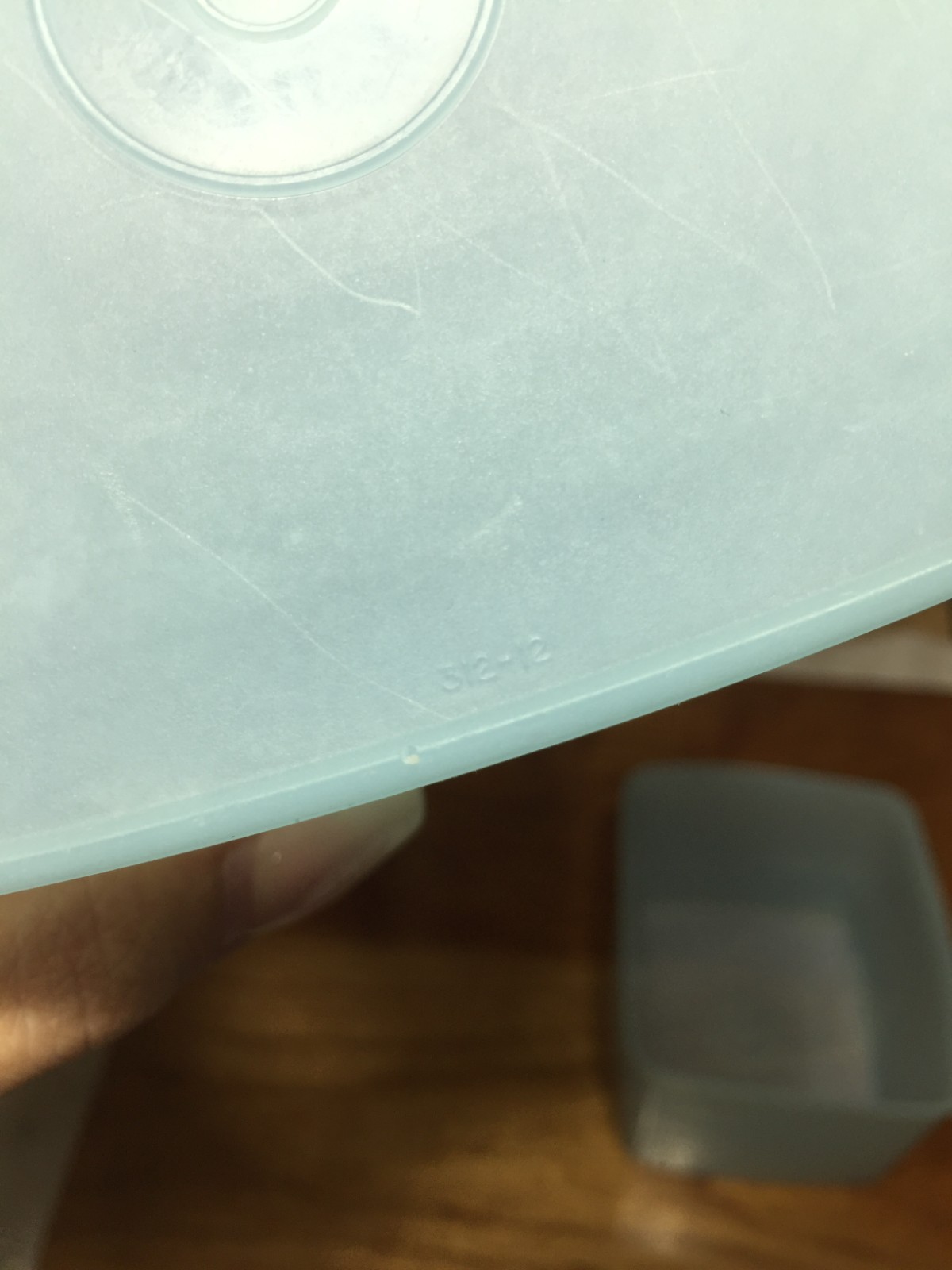 Set of 2 Tupperware 312-12 Storage Containers NO LIDS