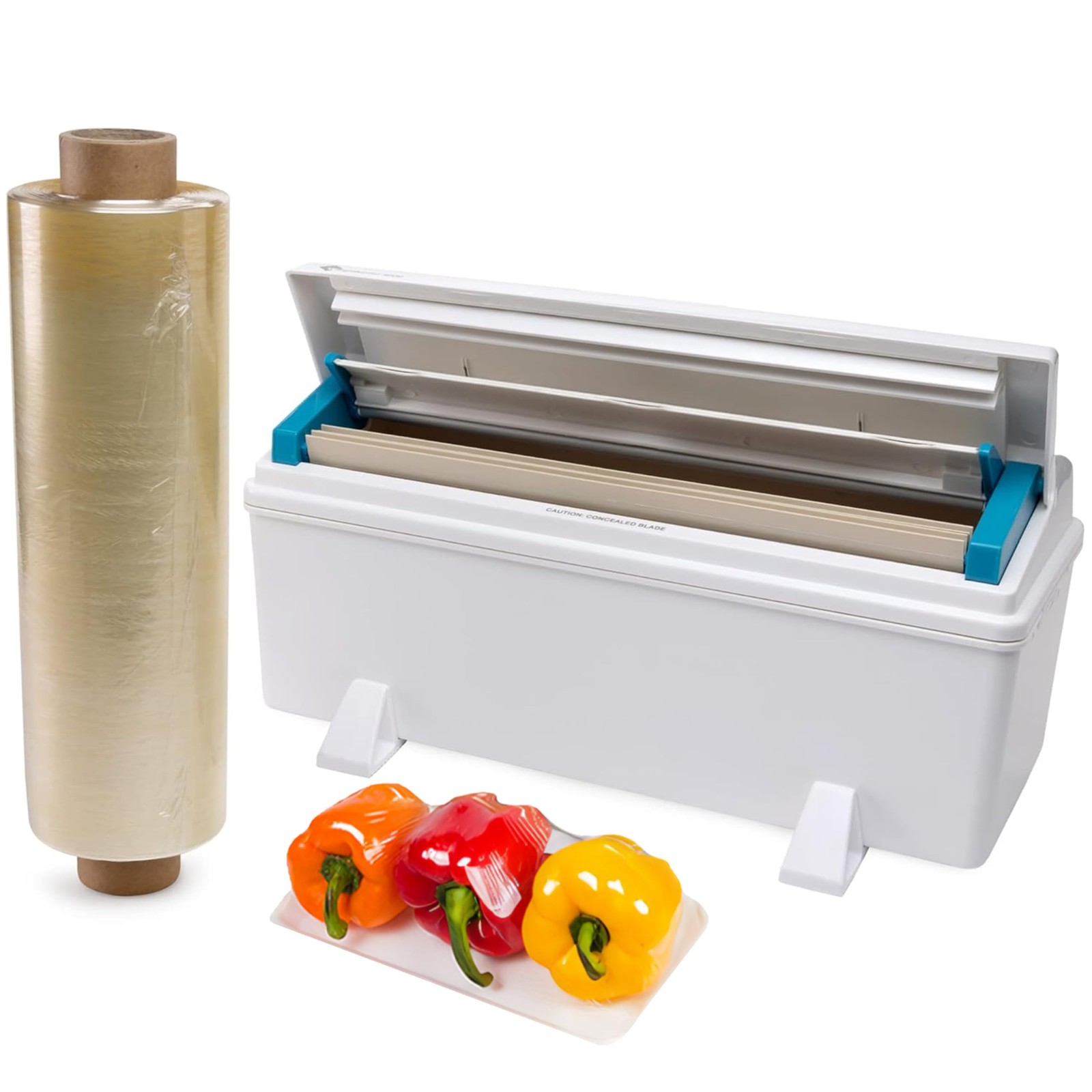 IDL Packaging WP179D 12″ WrapMaster Dispenser with 12″ x 2000′ Food Film Roll…