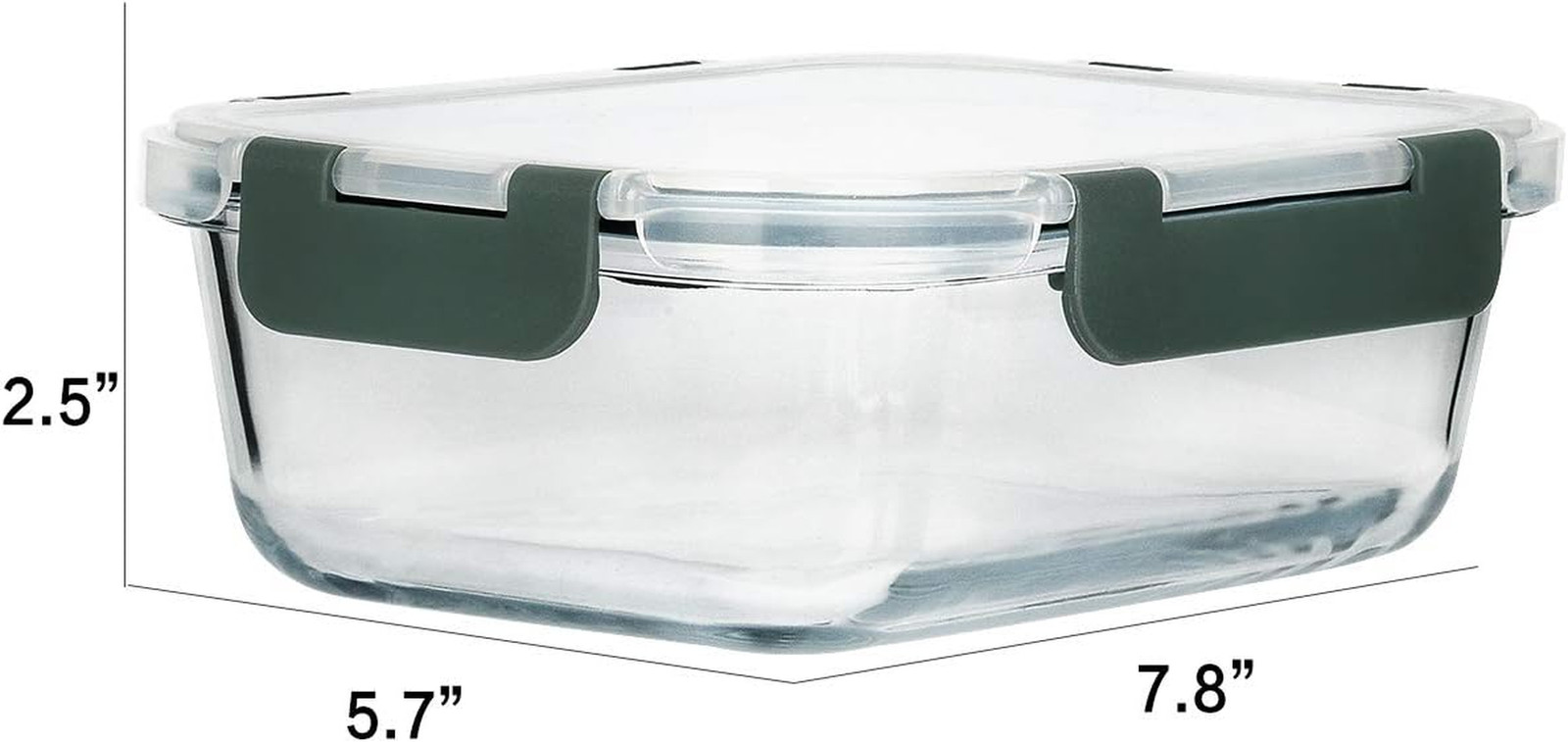 Glass Meal Prep Containers Set – 8x30Oz & 10x22Oz for Easy Meal Storage