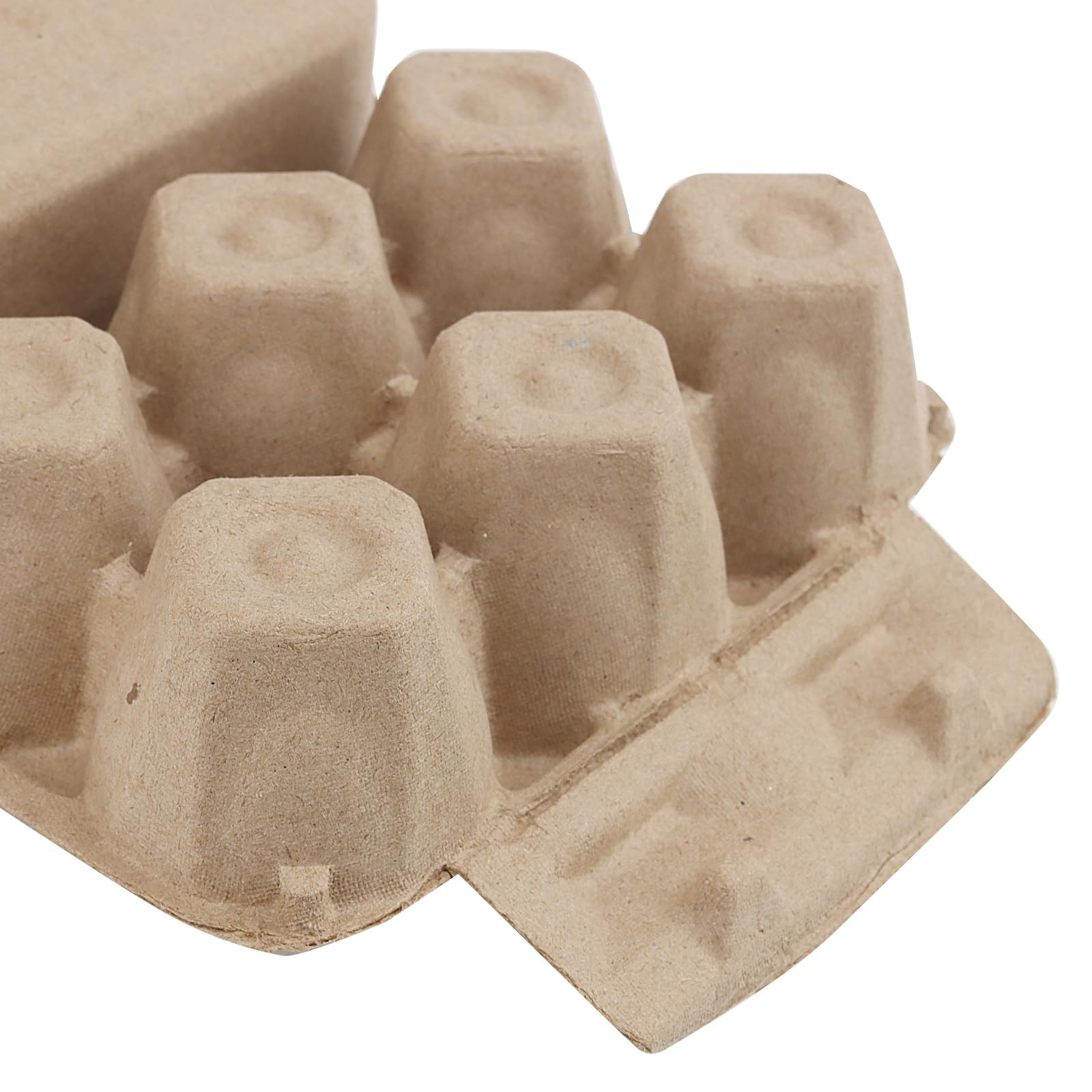 Half Dozen Paper Empty Egg Carton Storage 6 Small To Medium Eggs 30 PCS
