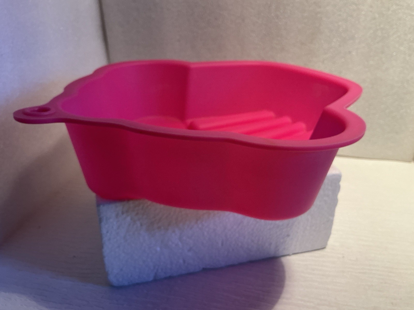 Giant Cupcake Jelly Silicone Mold Pink