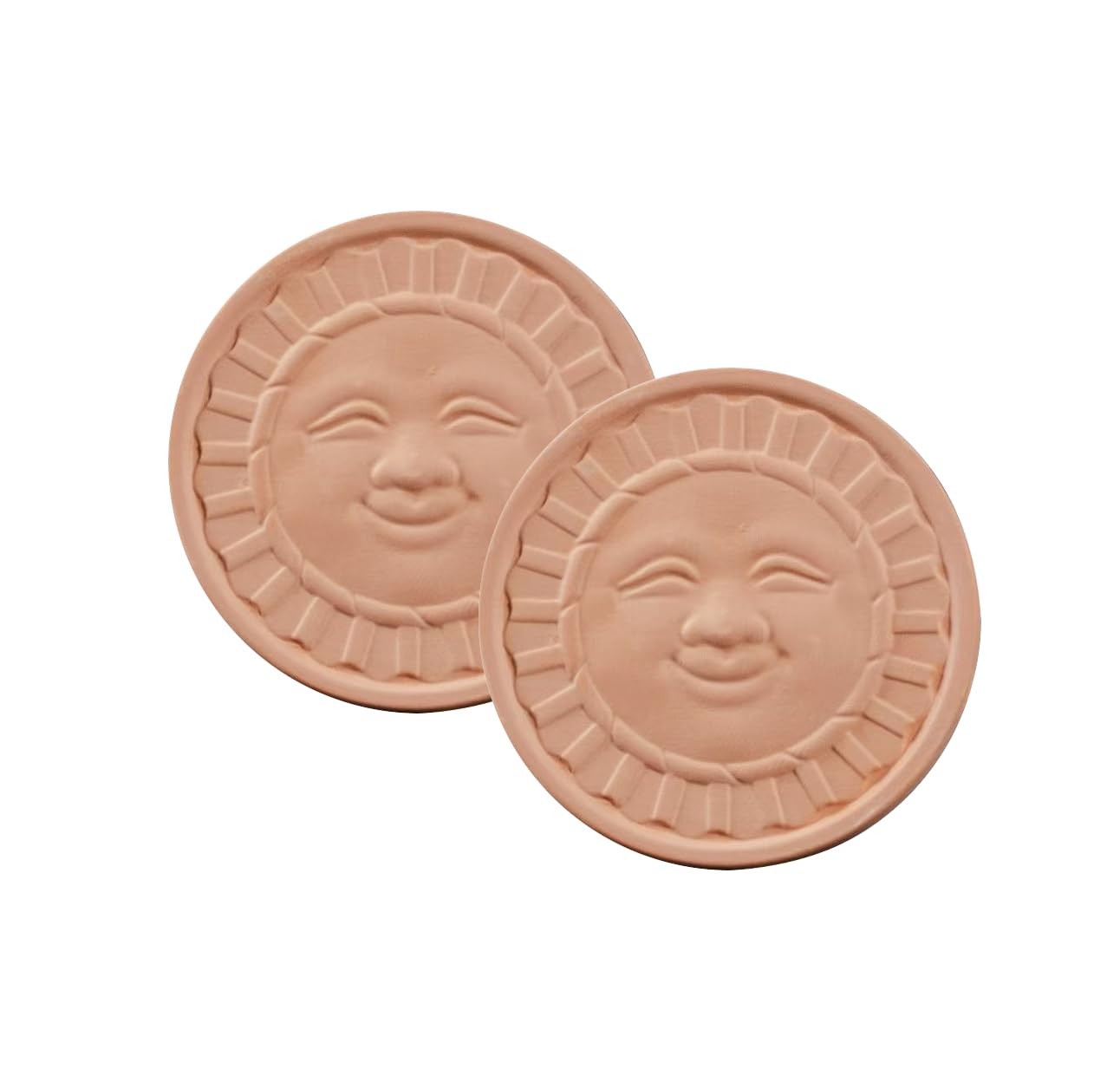 Terracotta Brown Sugar Saver 2 Pack Moisture Keeper Disc for Storage Container