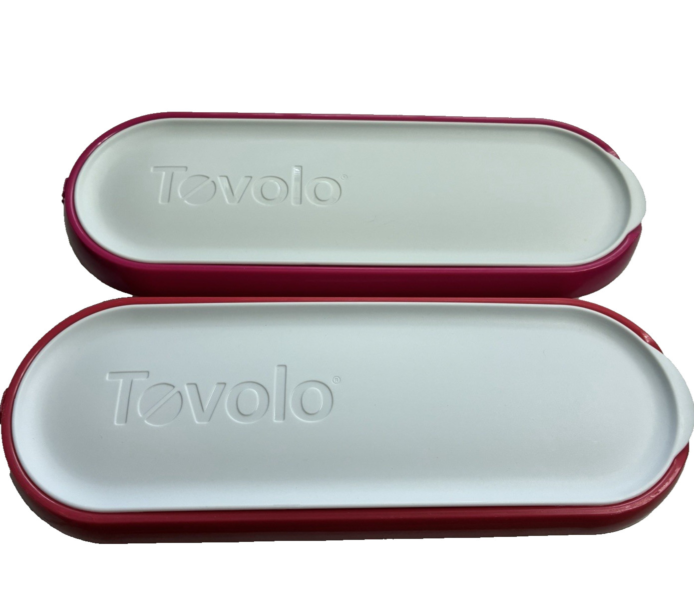 Tovolo Glide-A-Scoop Non Slip Base Insulated Ice Cream Tub 1.5 Qt Lot of 2
