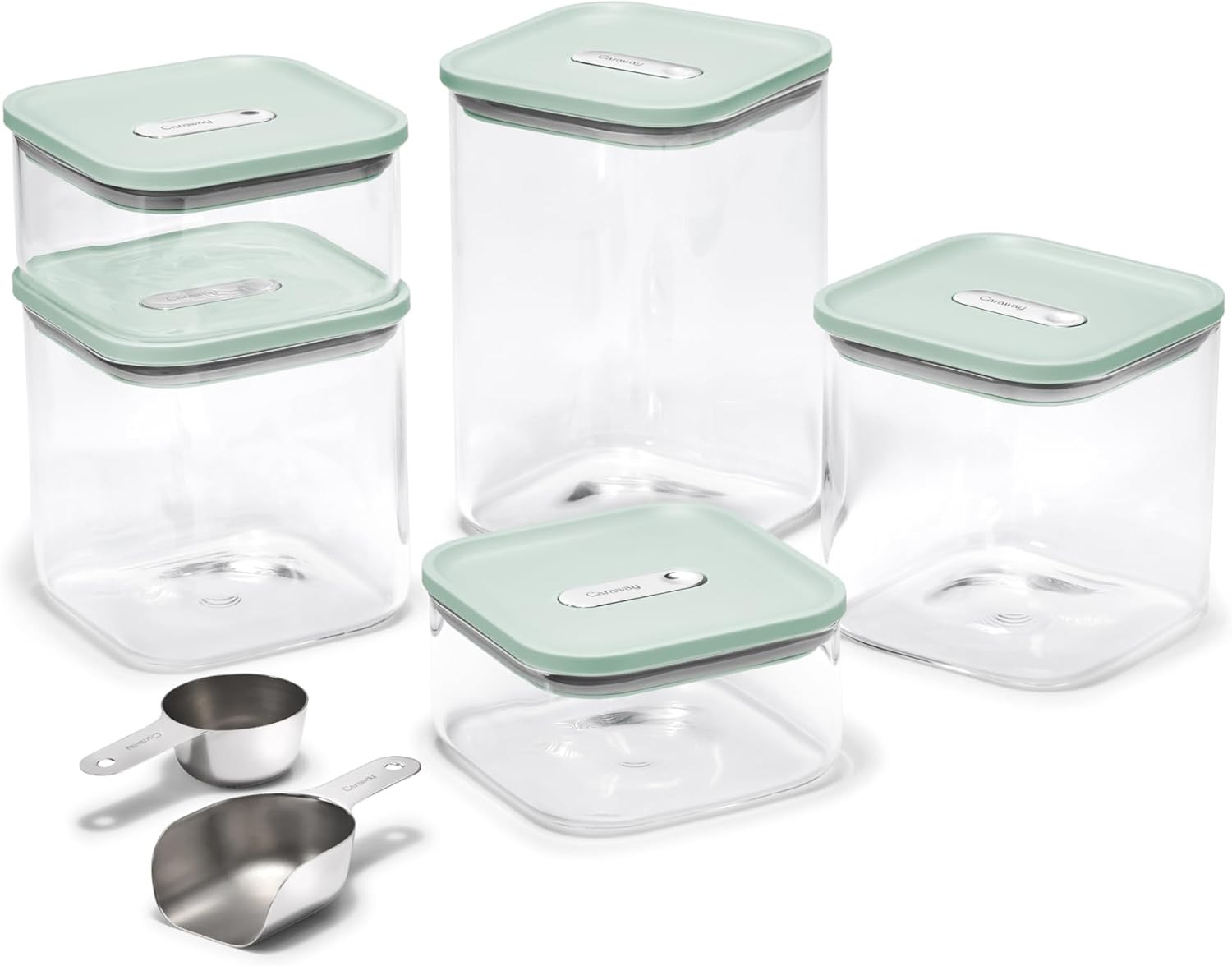 14-Piece Airtight Glass Food Storage Set – BPA-Free, Stackable & Space-Saving