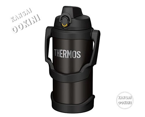 Thermos FJQ-2000 BK Vacuum Insulated Sports Jug 6.6 gal (2 L) Black