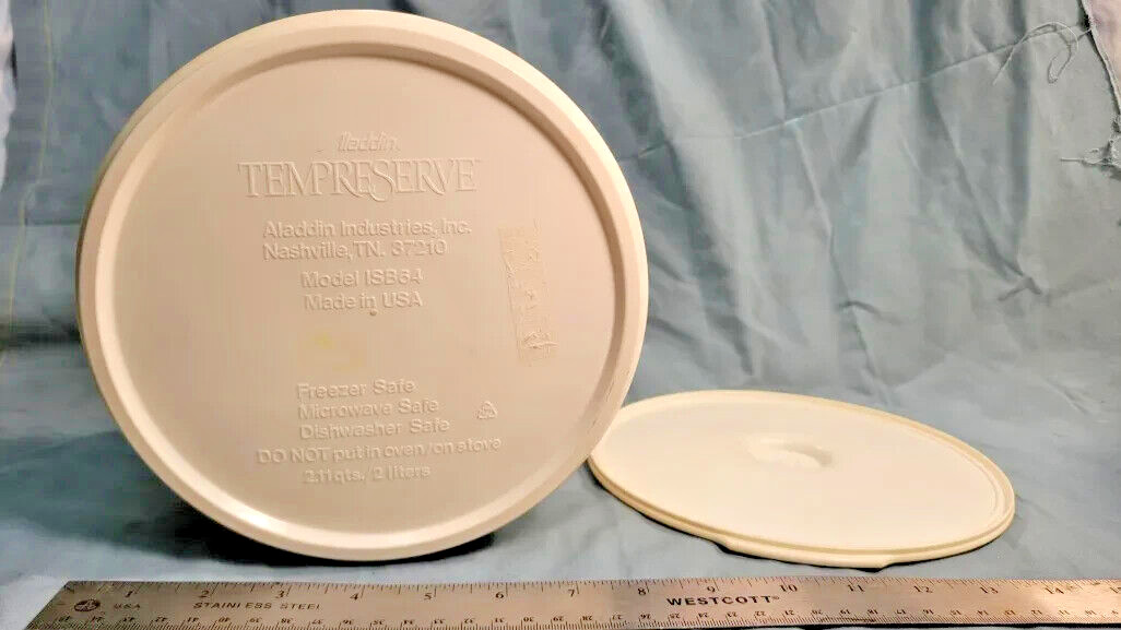 Aladdin Tempreserve Insulated Container W Lid Model ISB64 2.11 qt Hot & Cold