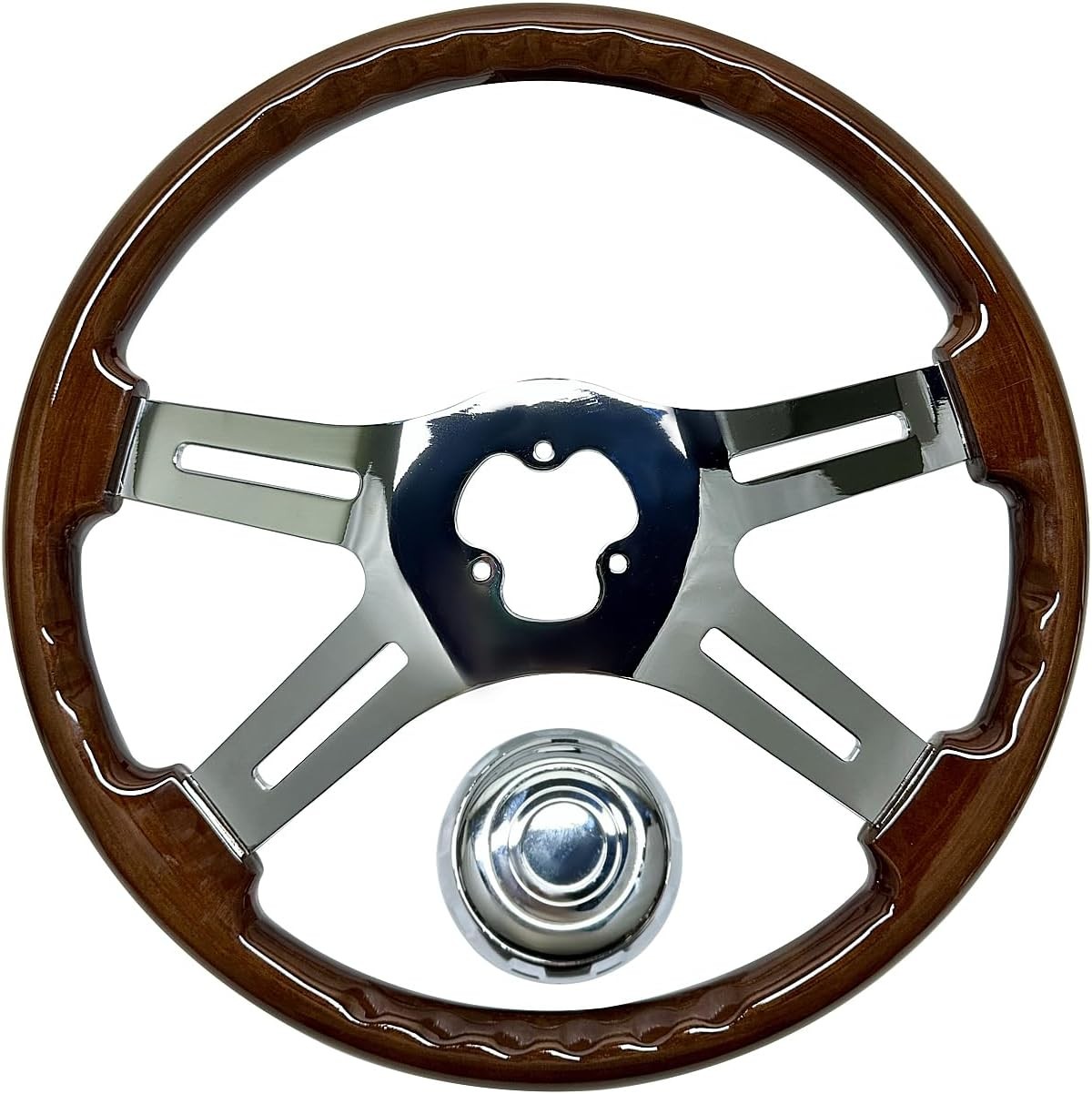 18 Inch Wood Steering Wheel for Semi Truck