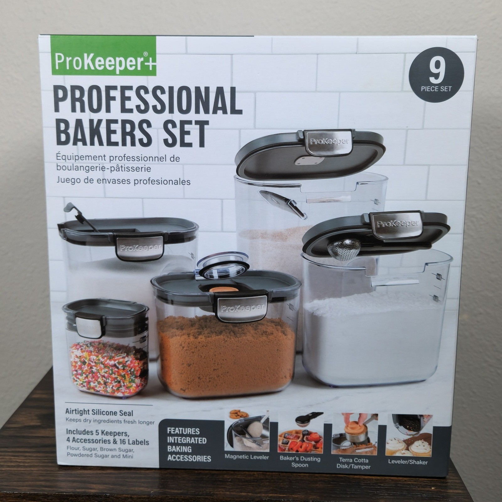 Progressive ProKeeper+ Professional Bakers Set 9 Piece Airtight Containers