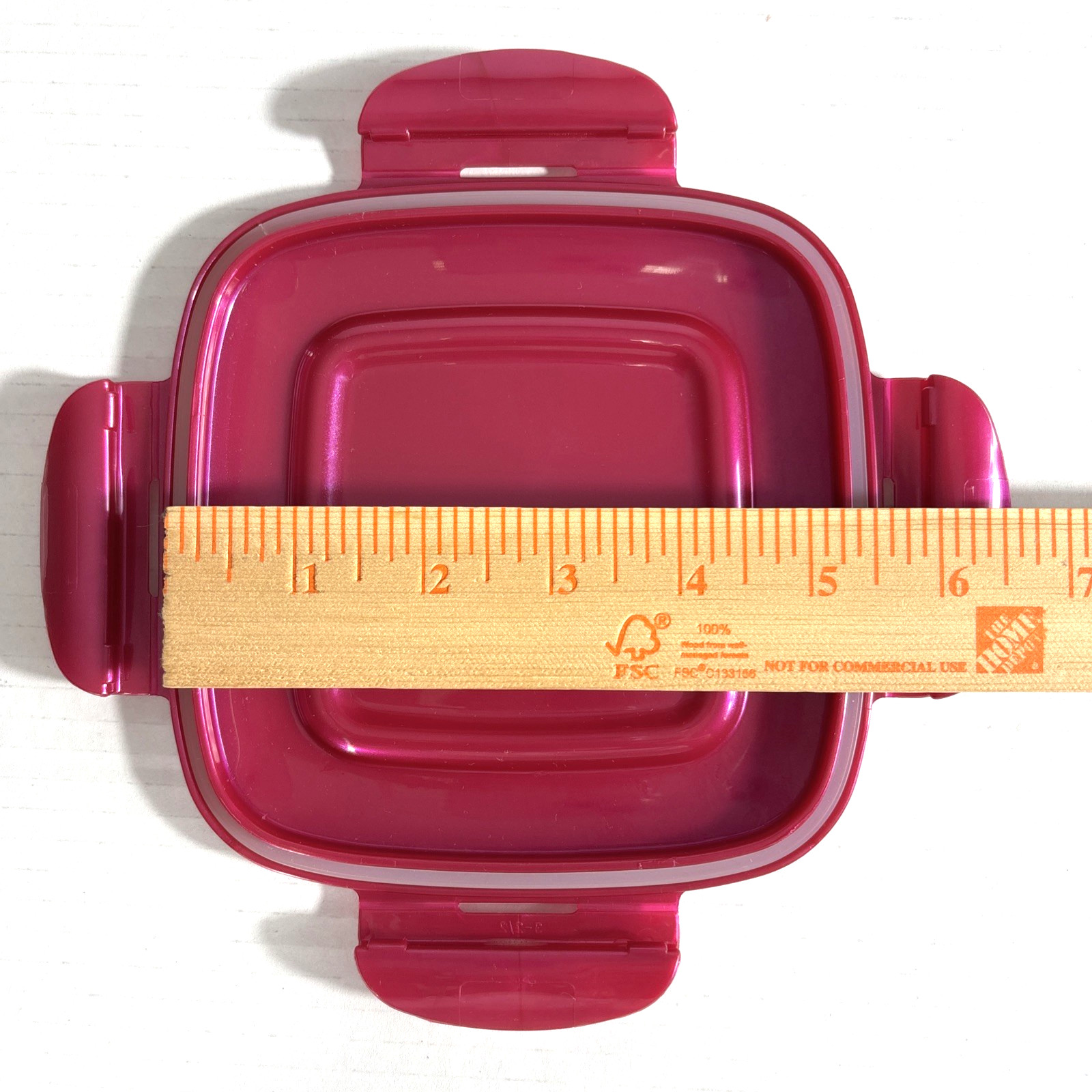 4 Lock N Lock Purple Replacement Lids Neon Rectangle Square Kitchen Colorful