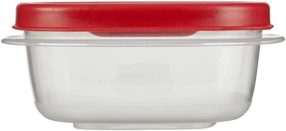 Rubber maid Food Storage Containers, 1.25 Cup Food Storage Containers, 9 Peice S