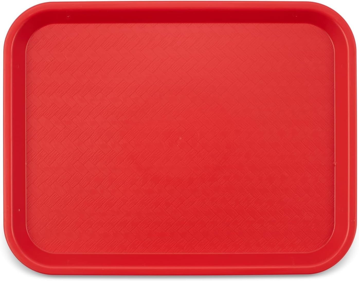 Carlisle FoodService Products Cafe Fast Food Cafeteria Tray with Patterned Su…