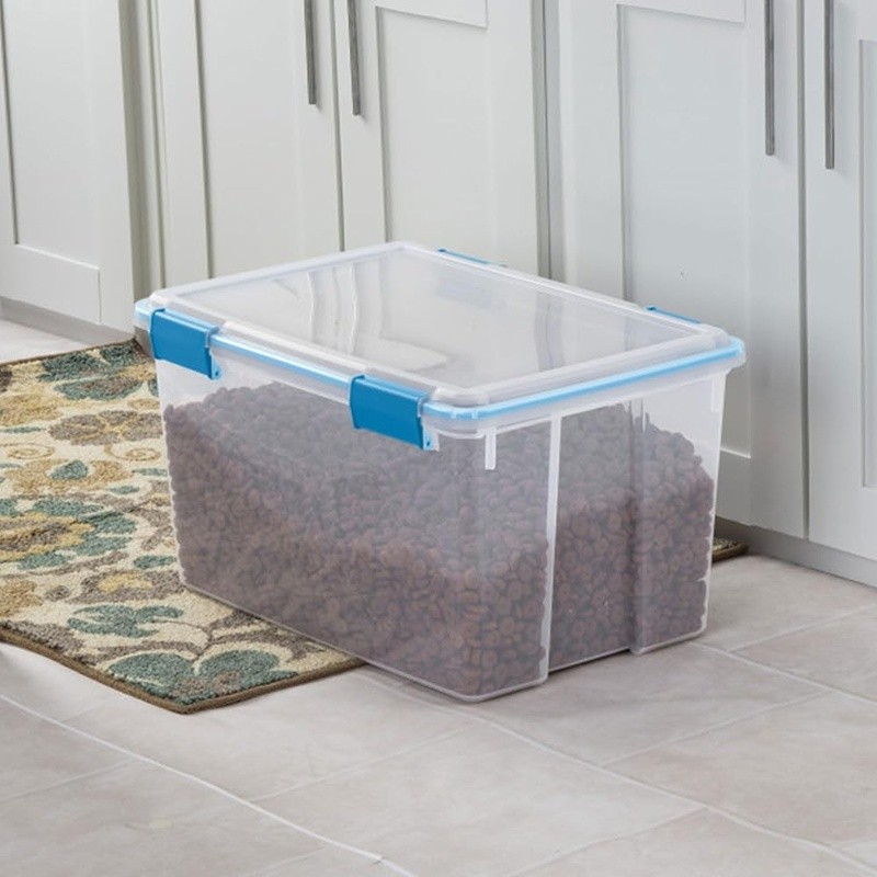 Airtight Secure Storage Boxes Durable Plastic Gasket Sealed Stackable Containers