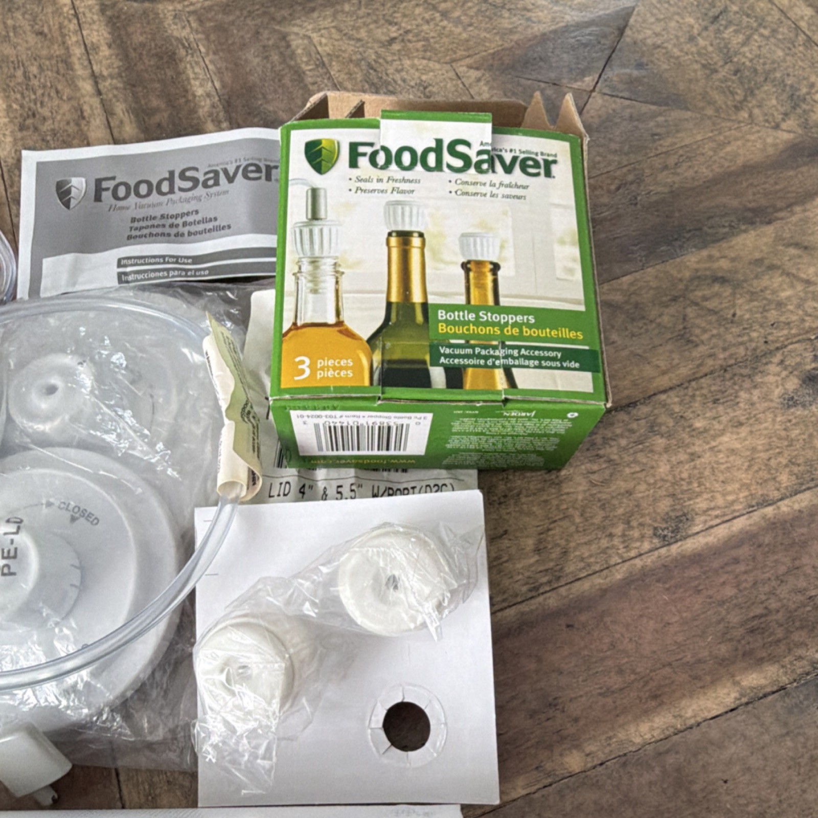 Misc FoodSaver Vacuum Sealer Set with Bottle Stopper, Jar Sealer, Vacuum Lid