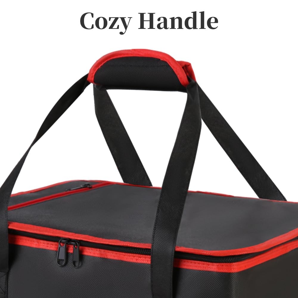 Bodaon Insulated Casserole Carrier for Hot or Cold Food, Fits 9″x13″ and 11″x15″