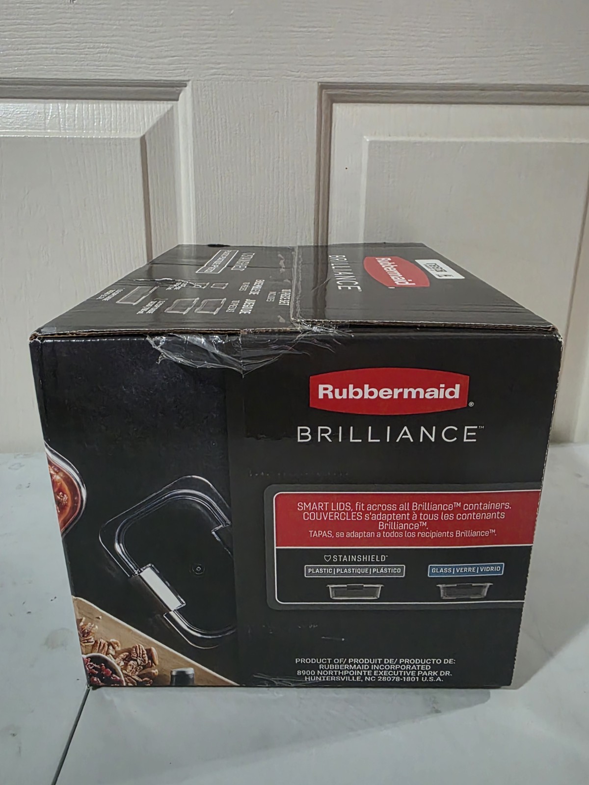 Rubbermaid Brilliance 10-Piece Leak-Proof Clear Food Storage Containers