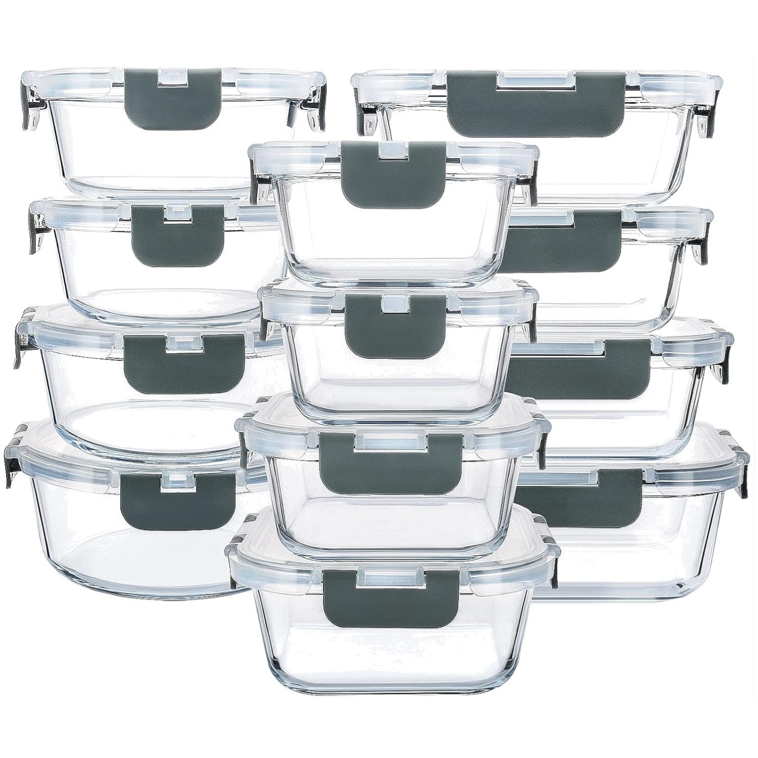 Borosilicate Glass Meal Prep Containers