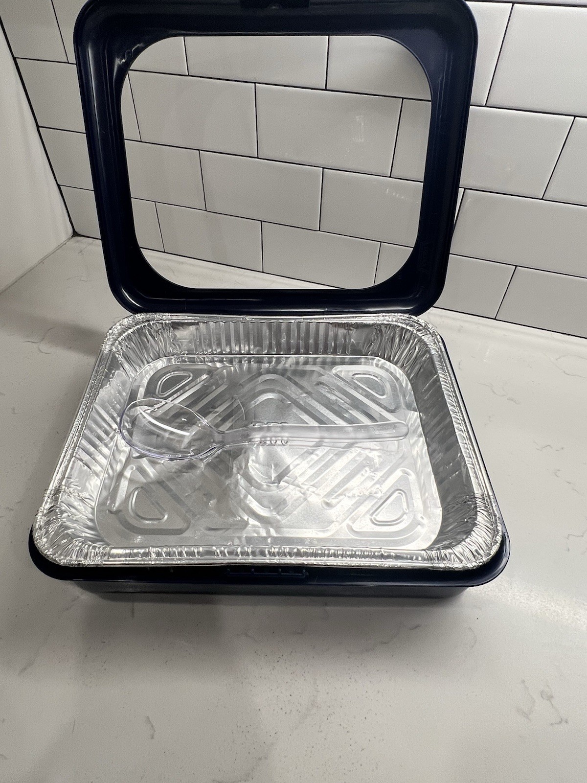 Fancy Panz Foil Pan Carrier/Charcuterie & Veggie Trayz Combo Set Of 2