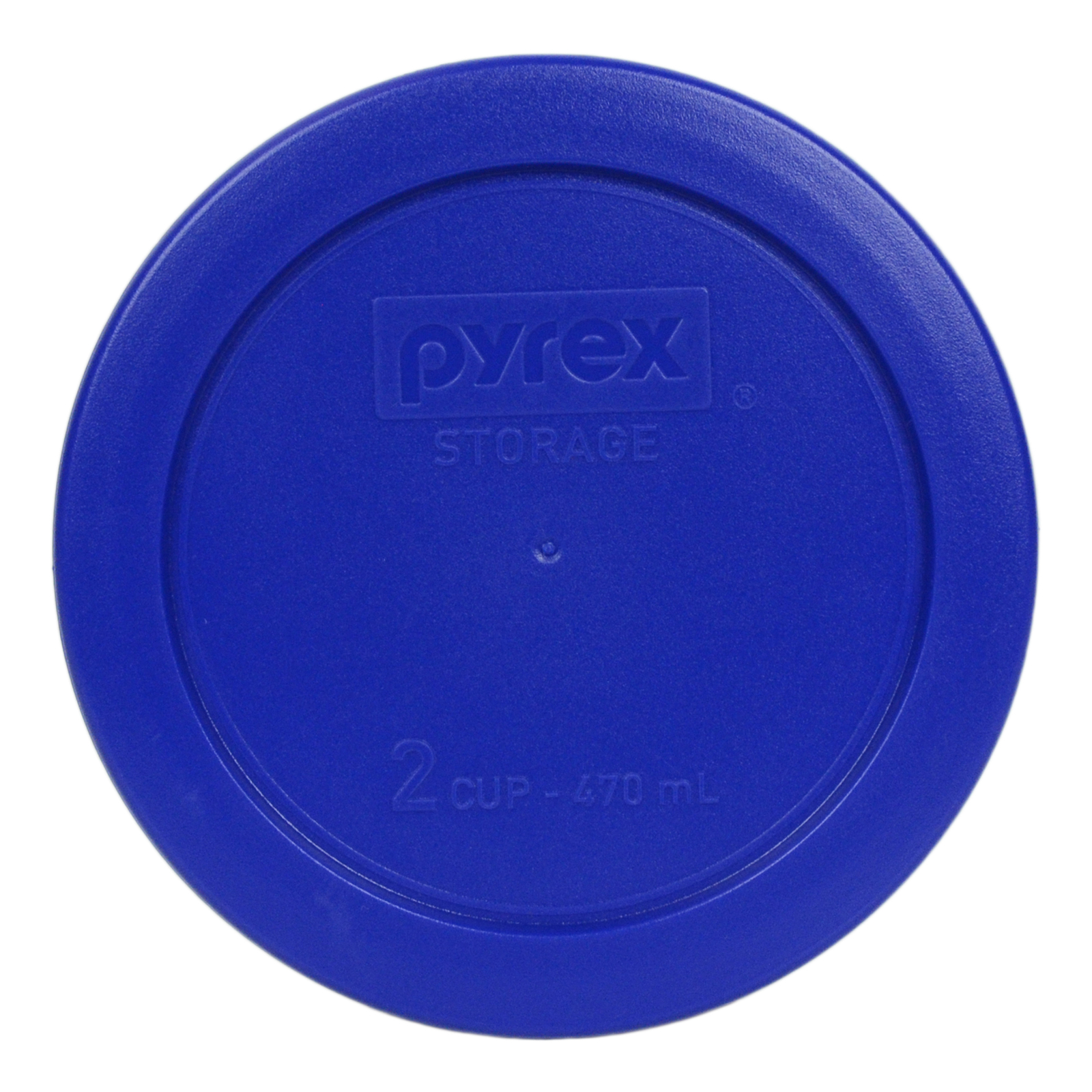 Pyrex 7200-PC Cadet Blue Plastic Food Storage Replacement Lid Cover (12-Pack)