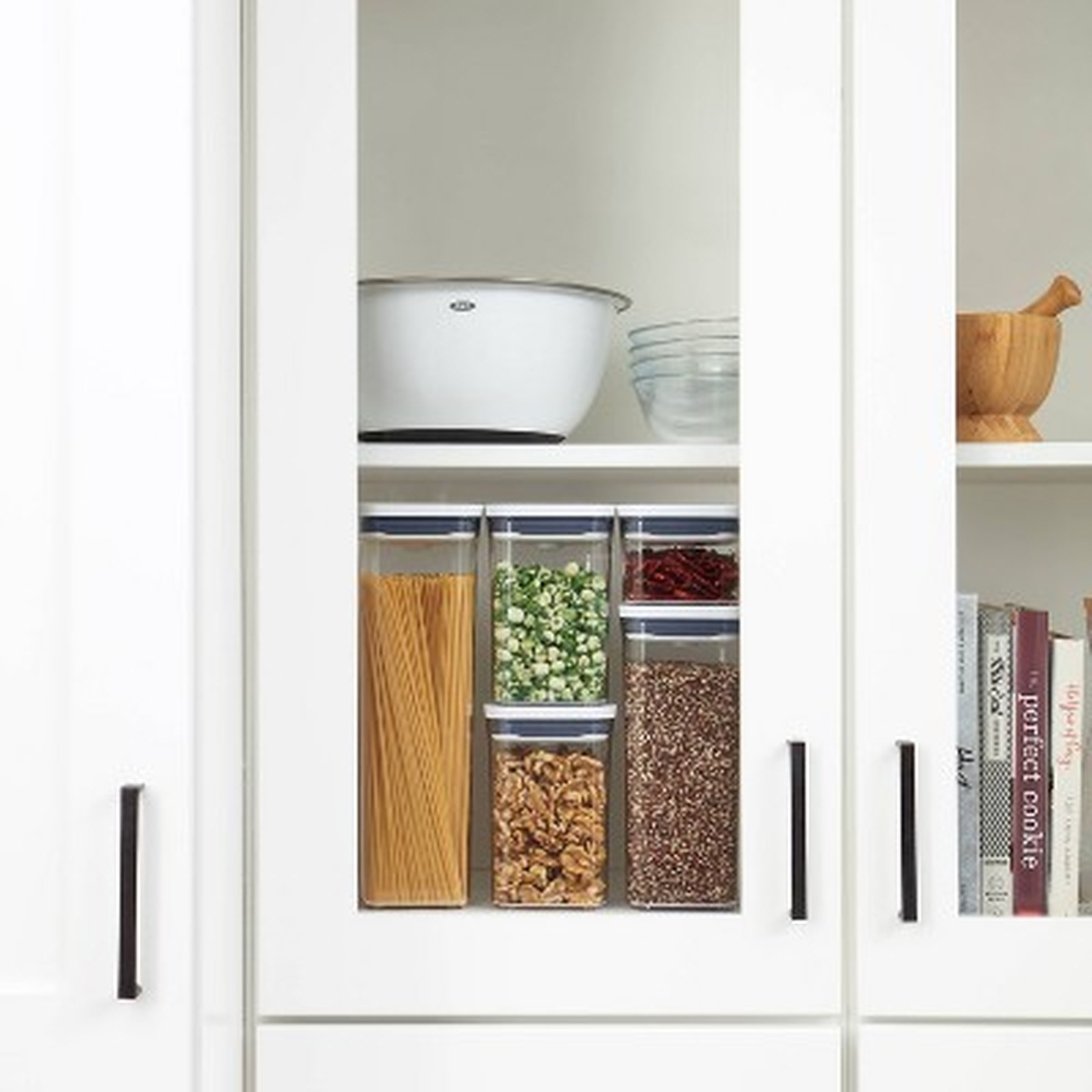 OXO 5pc Airtight Food Storage Container Set – White