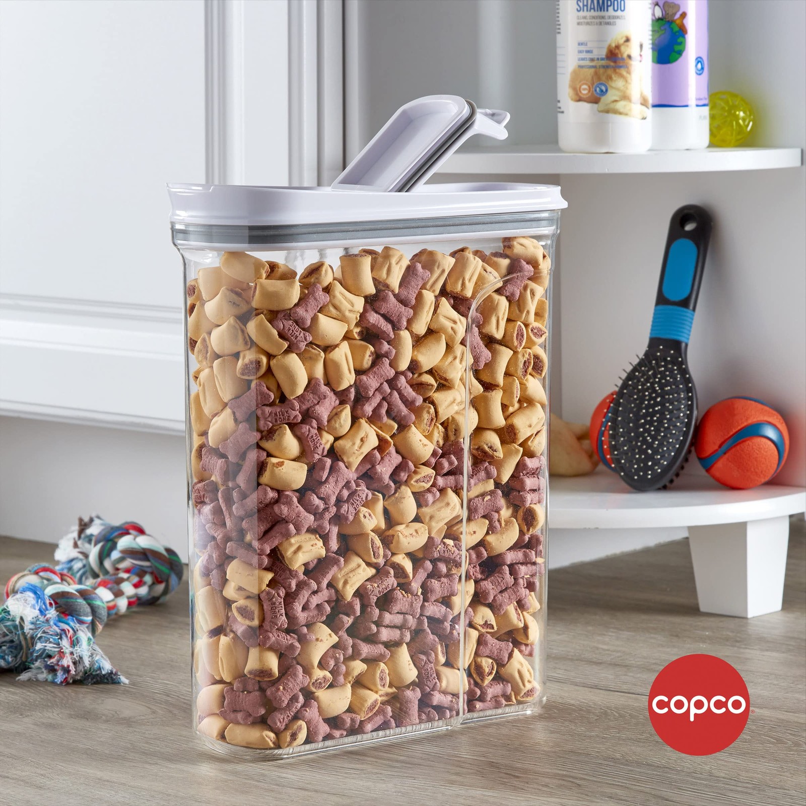 Cereal Storage Container 4.75quart Clear