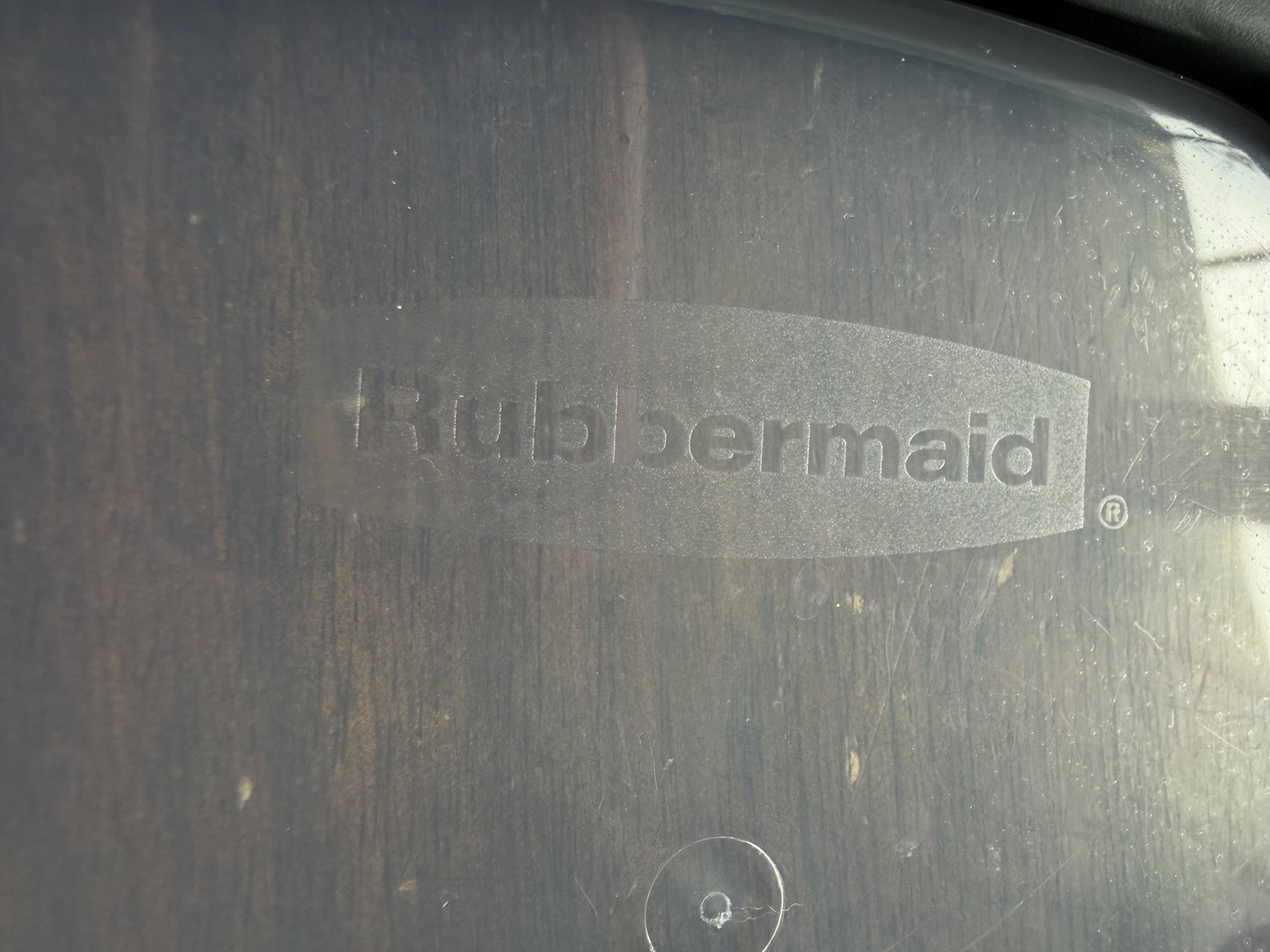 Rubbermaid 7” Premier Replacement Lids 10M3M4 Gray w/ Clear Window Lot of 3