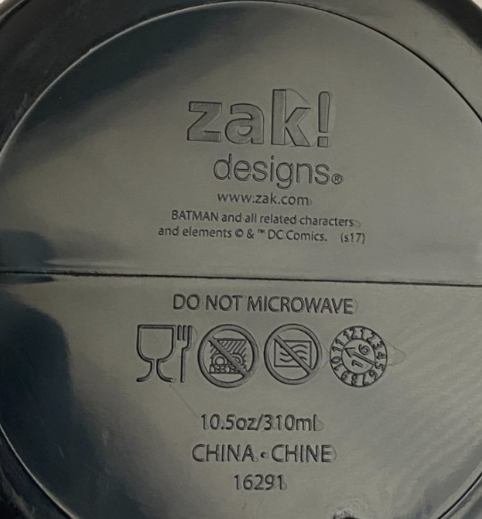Zak Designs Batman Head Food Container 10.5 oz Loot Crate Exclusive DC Comics