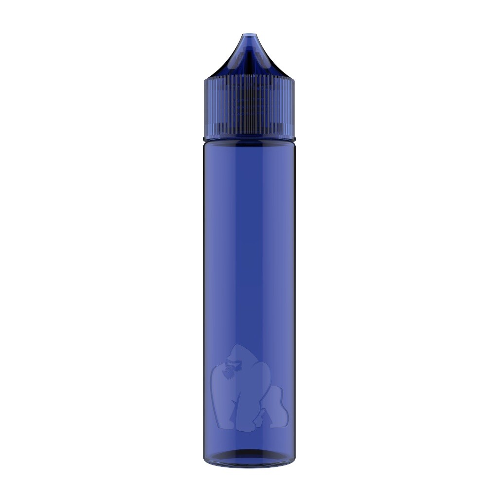 CHUBBY GORILLA 60ML LDPE SOFT AUTHENTIC PET BOTTLES (500pack) BLUE
