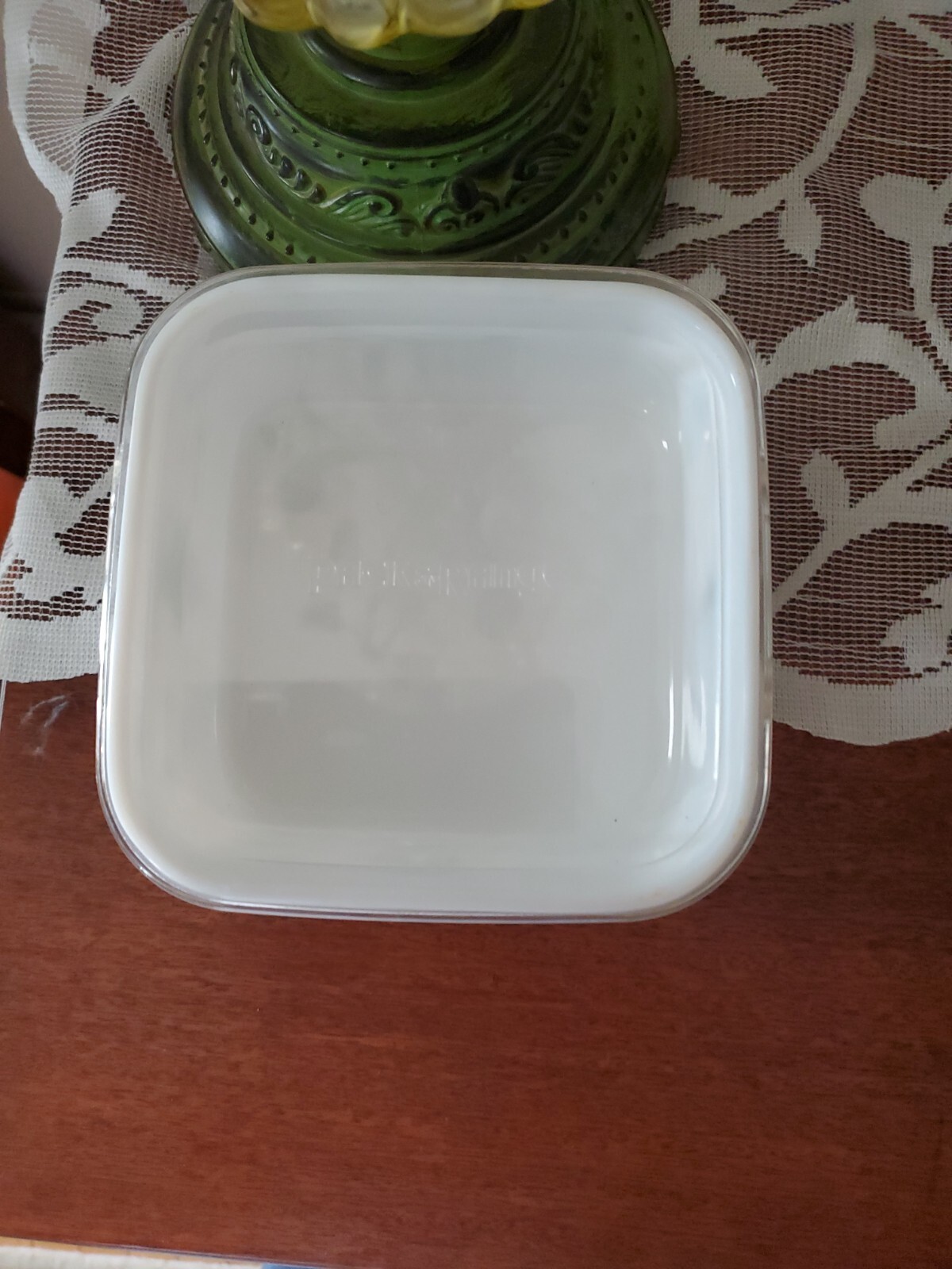 2 -Pack & Range Heat-Resistant Glass Storage Containers W Lids 5×5 Jeongam Glass