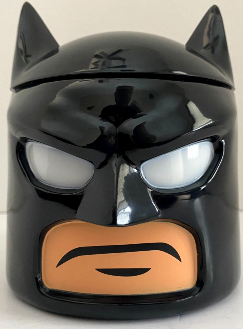 Zak Designs Batman Head Food Container 10.5 oz Loot Crate Exclusive DC Comics