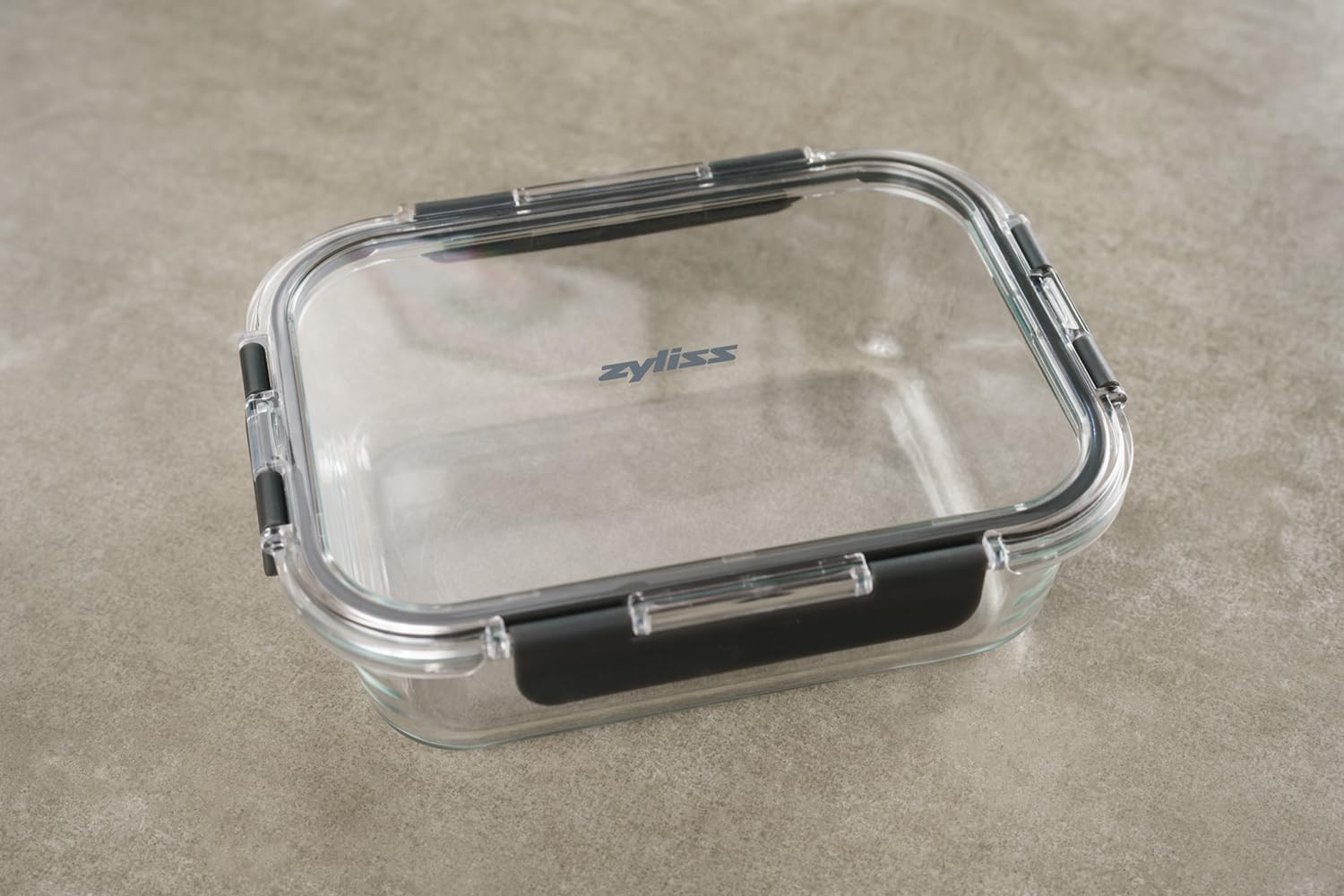 E981066 1.5L Glass Container, Shatter Resistant Glass, Airtight Food Storage Box