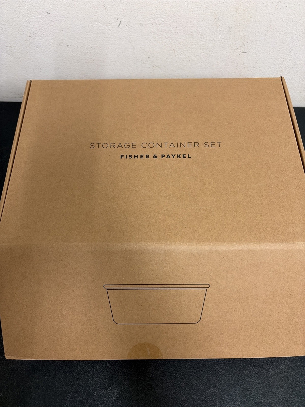 Fisher & Paykel Food Preparation 5-piece set BRAND NEW Stainless Steel And Wood