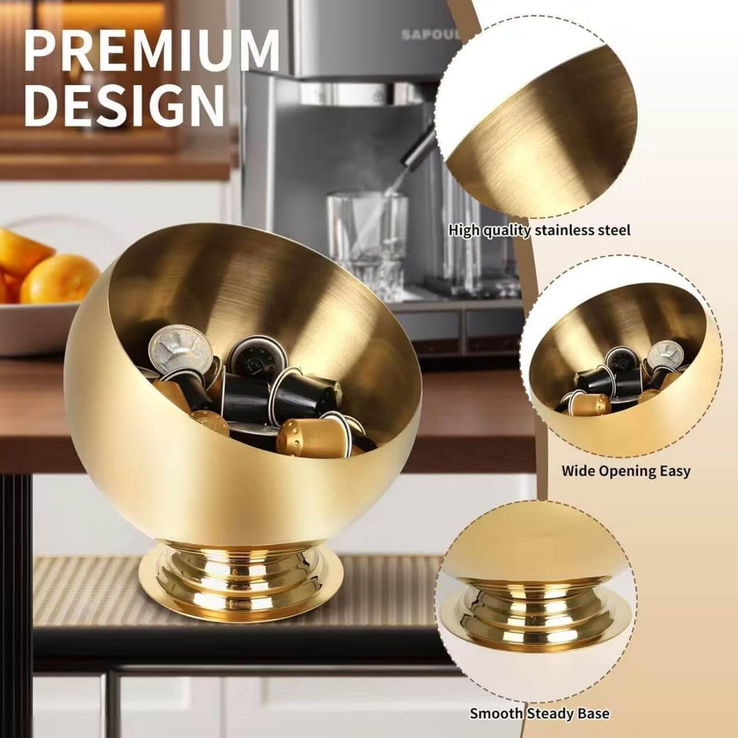 Coffee Pod Holder-Coffee Pod Storage-K Cup Holder-Espresso Pod Holder-Coffee Pod