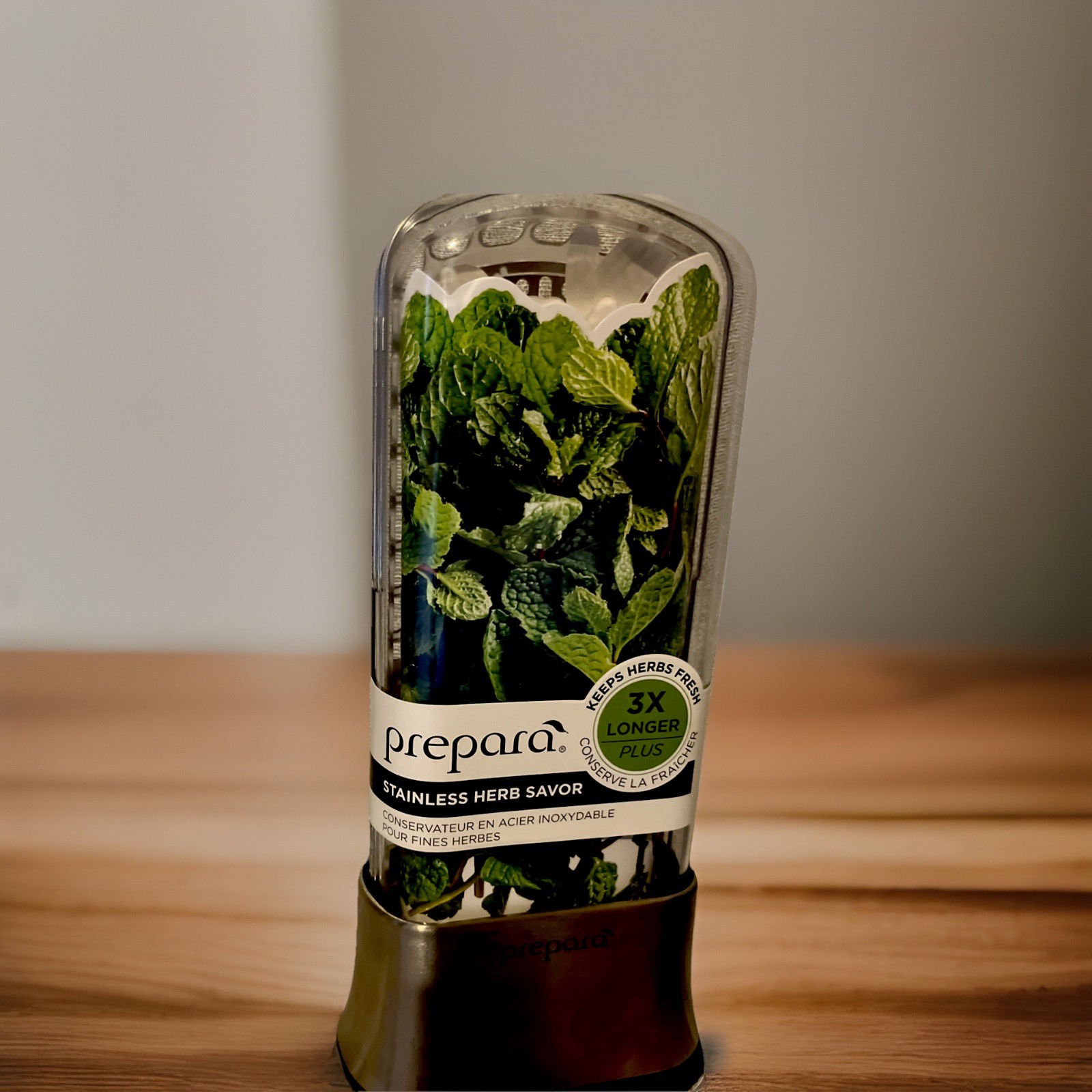 Herb Savor Food Preserver – Prepara Stainless Storage Container for herbs-NEW