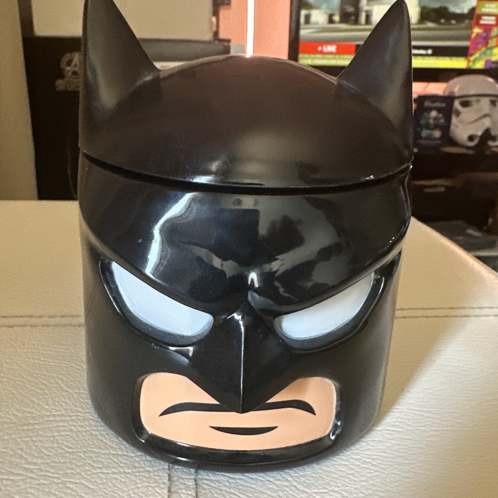 Zak DC Lego Batman Head Food Container 10.5oz Loot Crate Exclusive