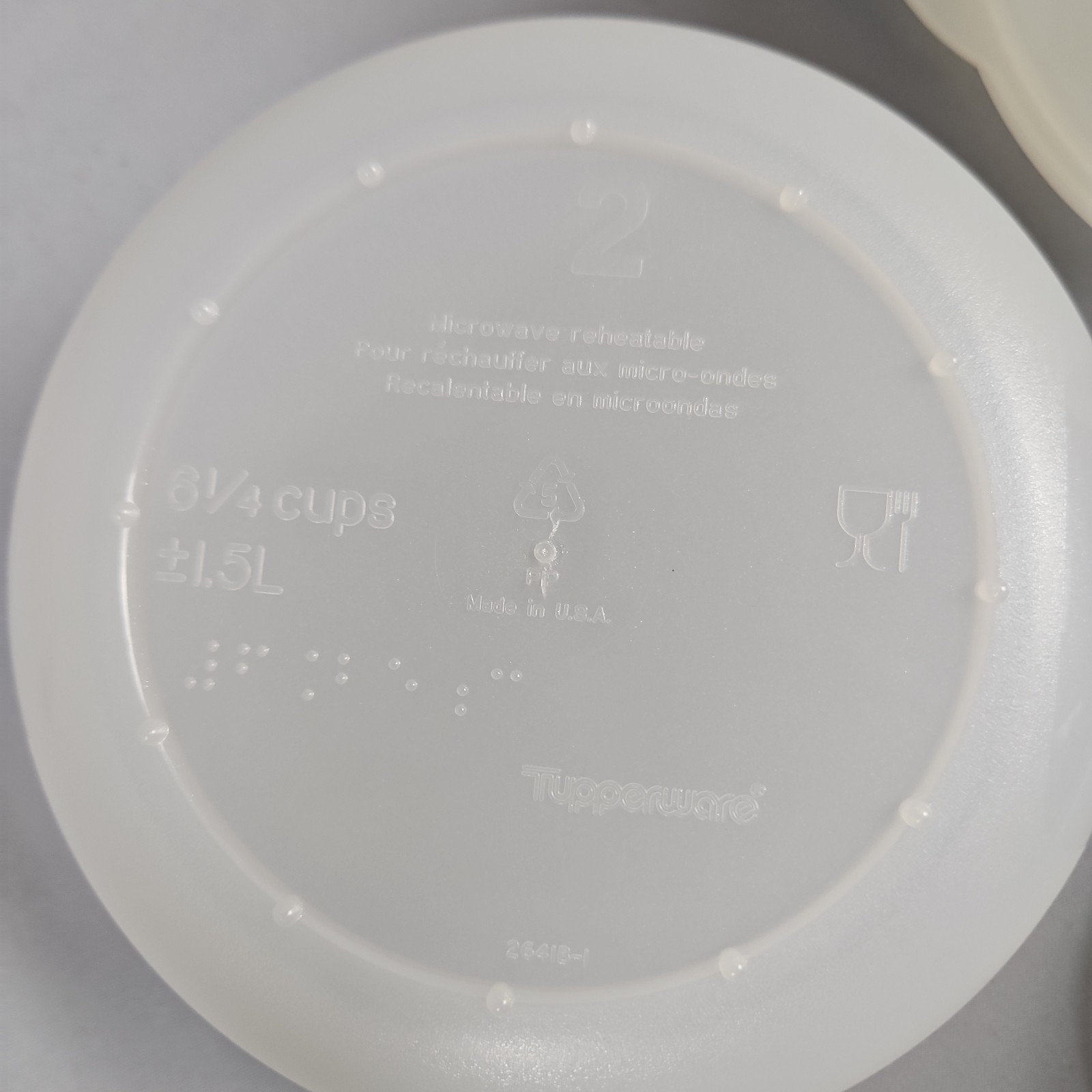 Tupperware Crystalwave Microwave Set Bowls 4.25/6.25/8.5 Cup Colander/Steamer