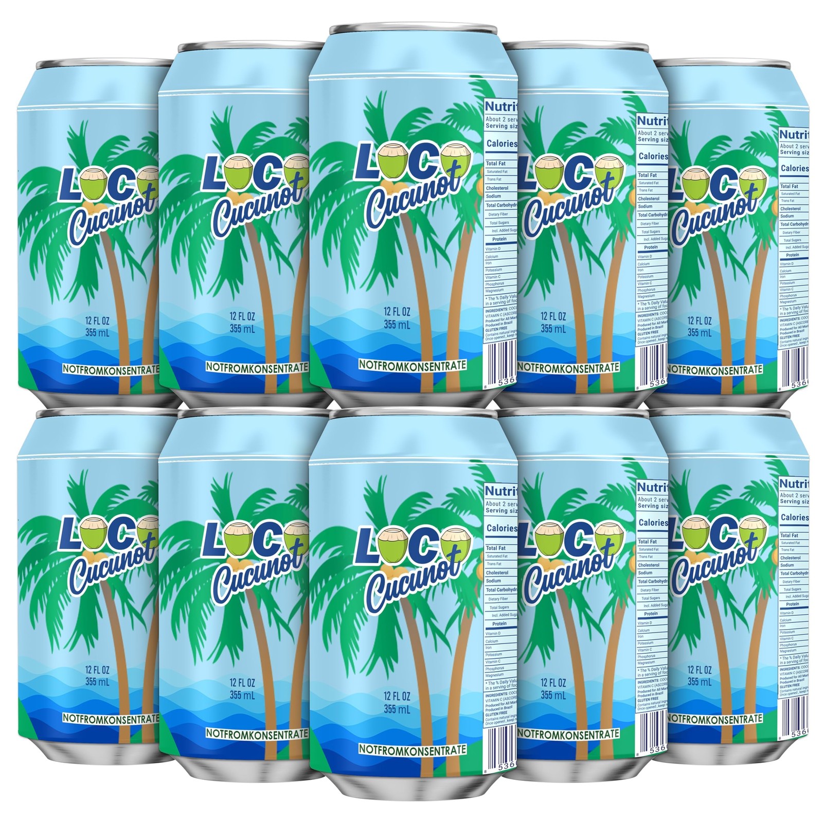 BeerSkin Skywin Silicone Can Covers Like Soda 10-Pack 12oz (355ml) – Fun!