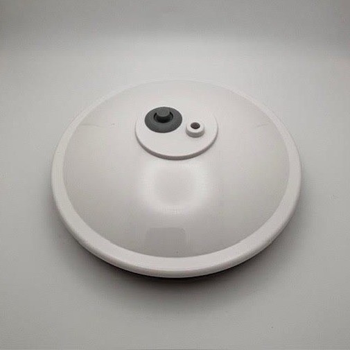 FoodSaver Vacuum Seal Container Canister with Pump Lid White and Smoke Gray