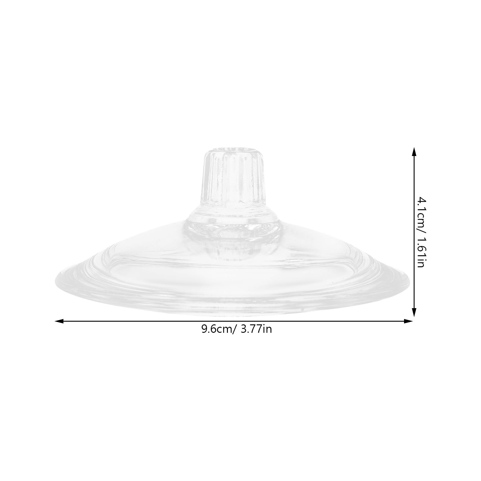 Transparent Water Cup Lid with Handle 3.77In Universal Replacement for Glass …
