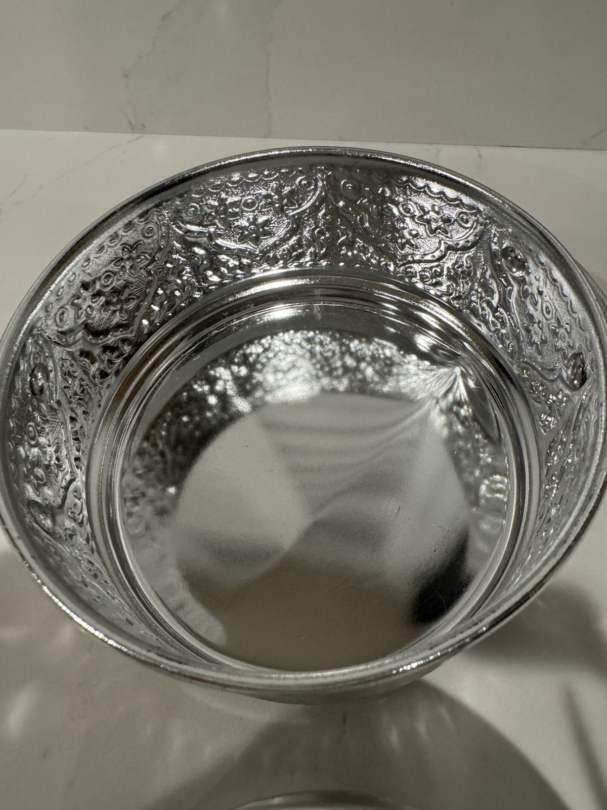 Tiffin Silver Stackable Snack Containers (4 compartments)