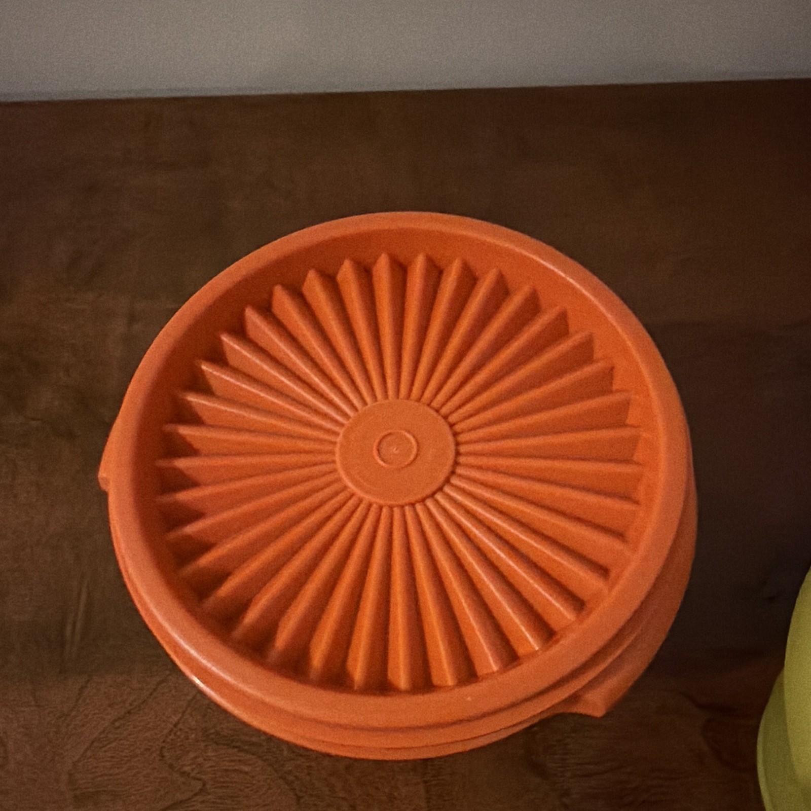Tupperware Snack Bowl Set w/ Snap Lids, 3pc 10 oz Orange Green Yellow1970s