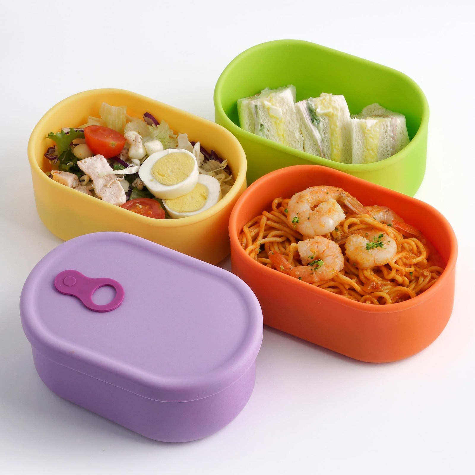 Simvola Premium Korean-Made Silicone Airtight Food Container Steam Bpa