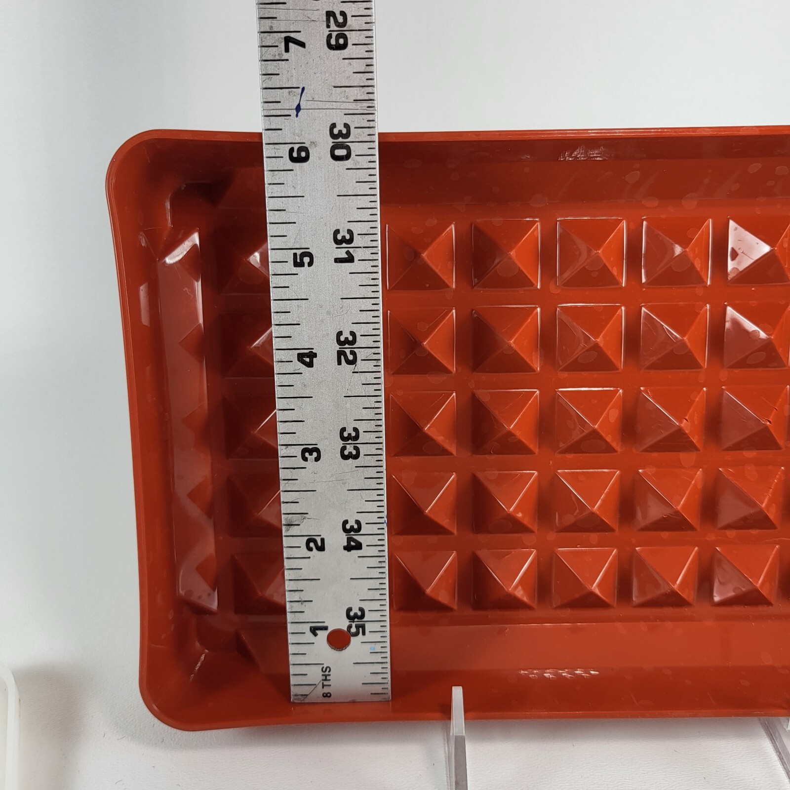 Tupperware 1292 Paprika Container For Deli Meat Hot Dog Bacon Keeper Vintage