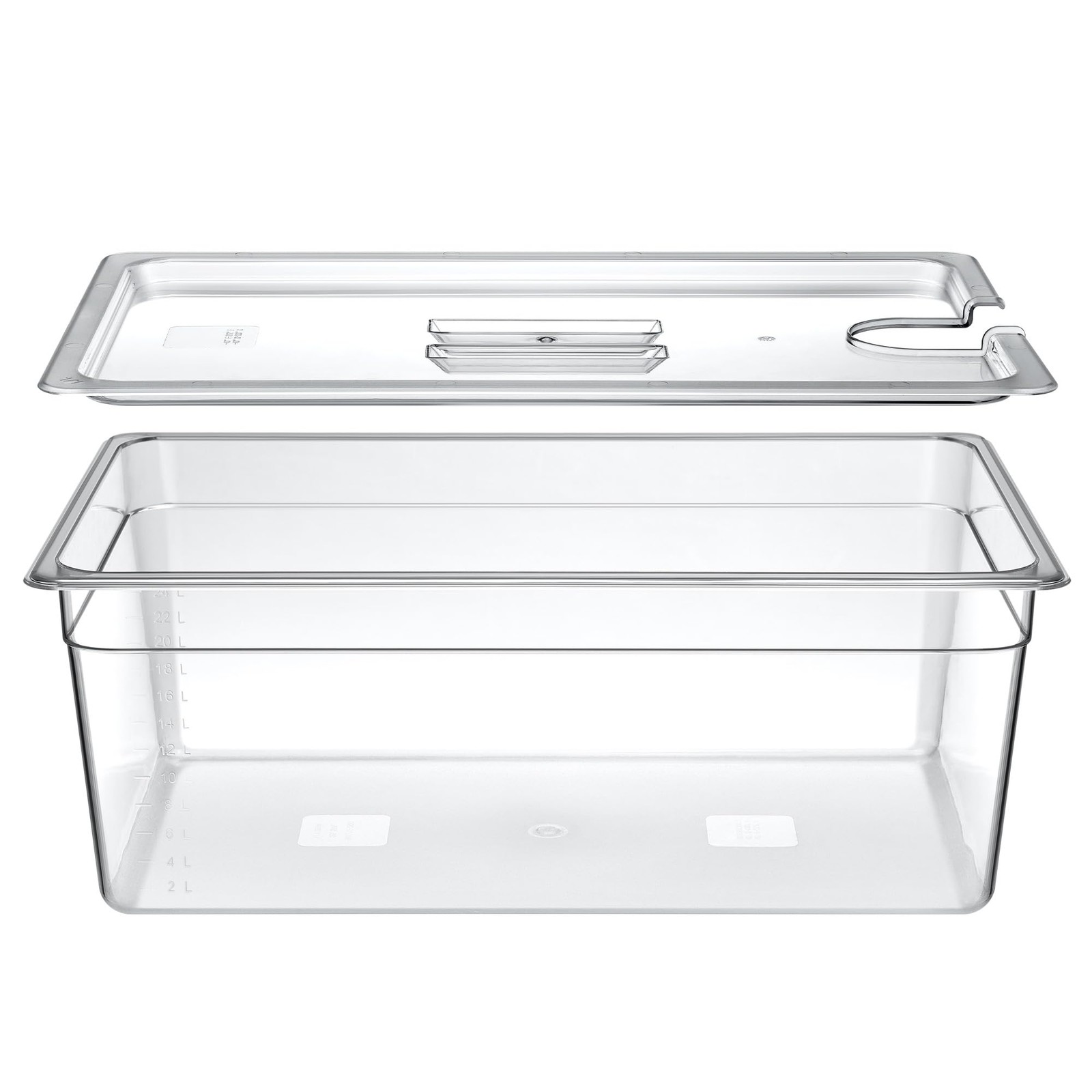Sous Vide Container 26 Quart With Lid,BPA Free Complete Accessories For Anova…