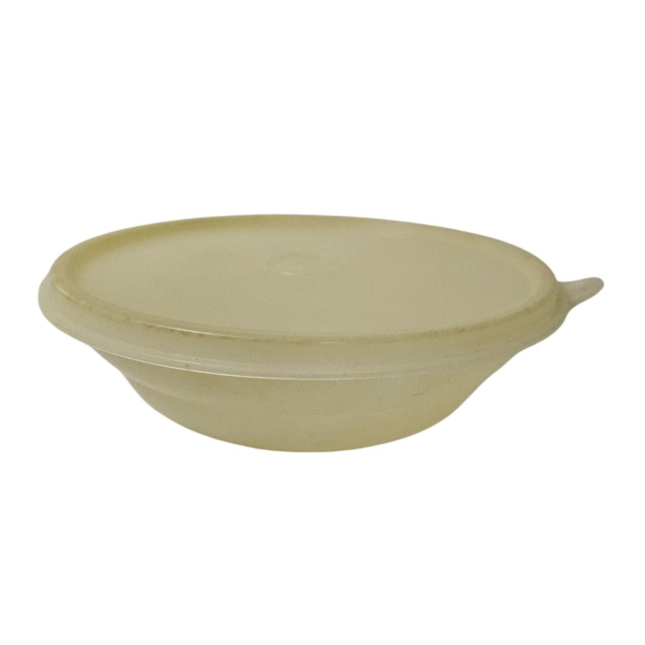 Vintage Tupperware Cereal Bowl 155-36 and lid 227-44