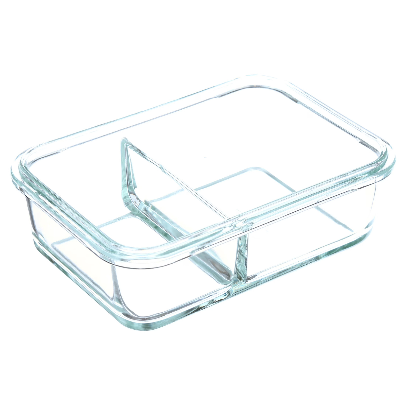 Color Lock 3.4Cup 4PC, 2 Pack Glass Meal Prep Sets Leak-Proof Glass Food S