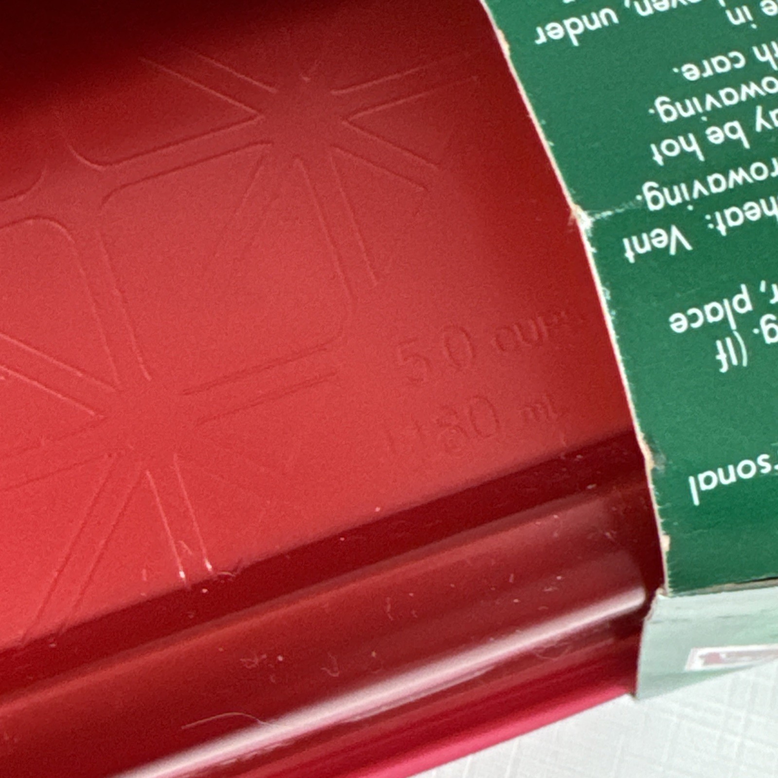 Ziploc Limited Edition Holiday Three Medium Square Container Containers Red Gold