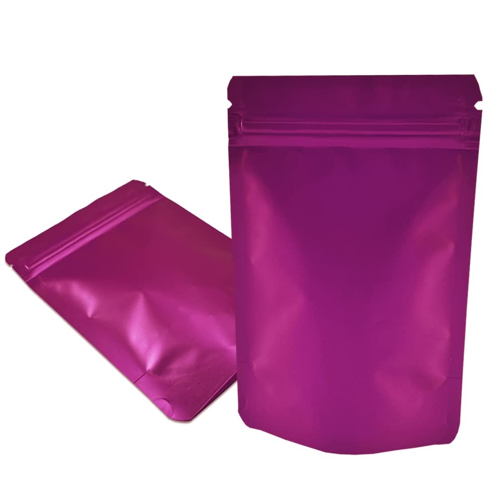 50 Pieces 4.3×6.3 inch(Inside Size 3.5×3.9 inch) Stand-Up Resealable Heat Sea…