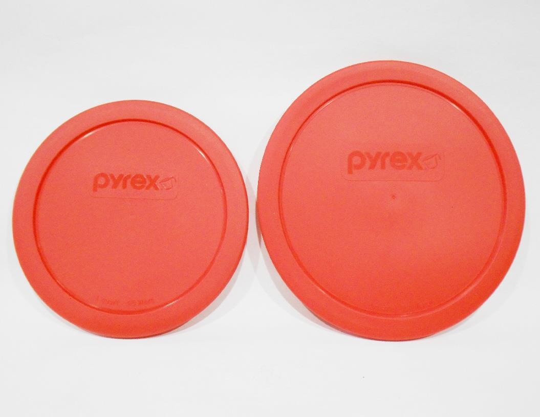 ❤️ PYREX RED Round PLASTIC COVER for 1-Qt / 1.5-Qt. MIXING BOWLS 322-PC 323-PC