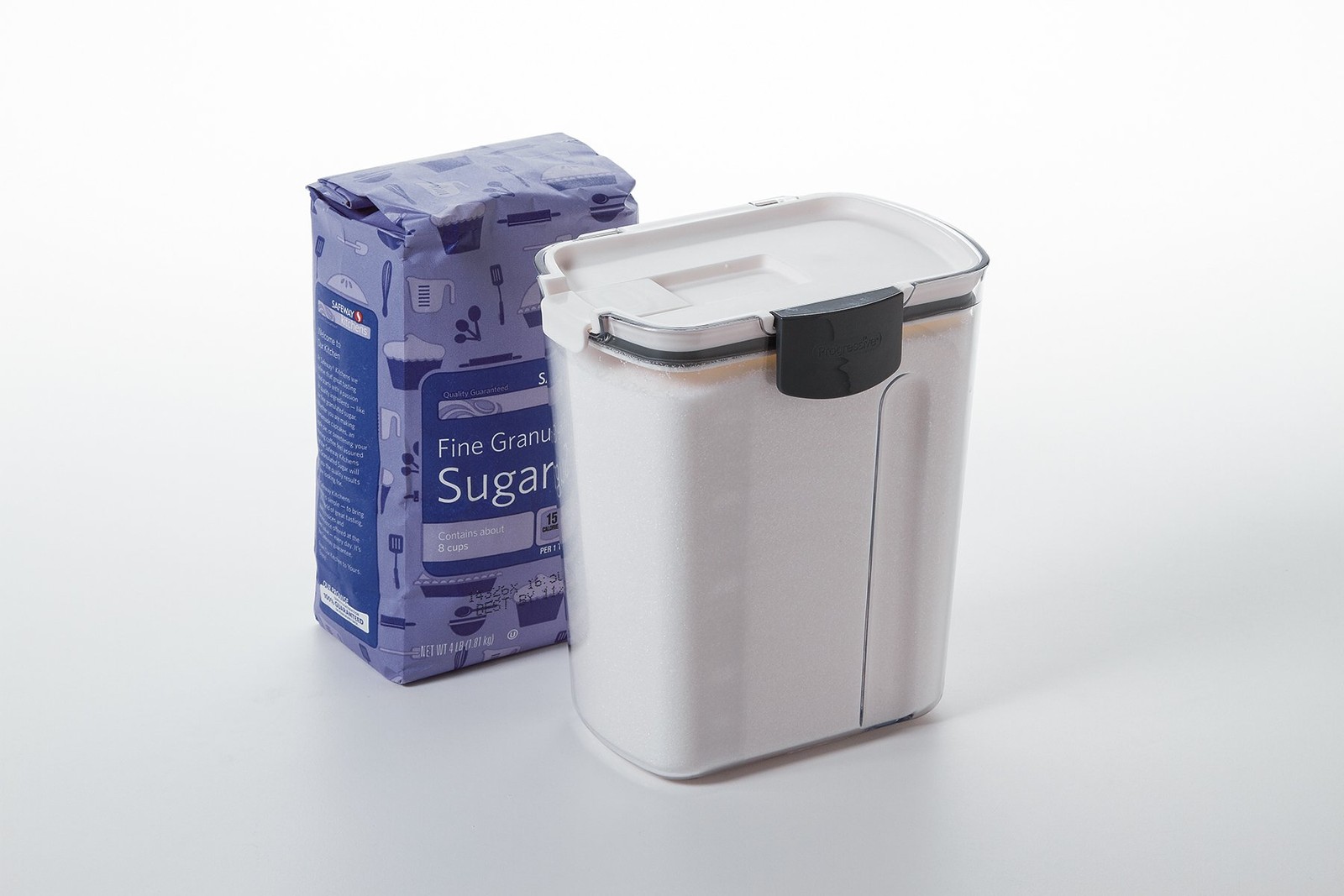 ProKeeper Sugar & Bread Storage Container – Clear, Airtight 1 Piece, Clear