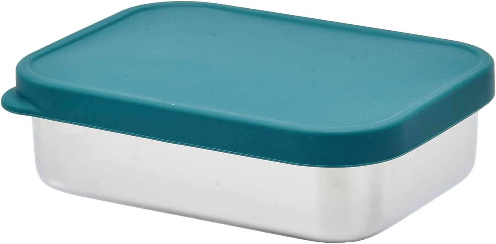 Stainless Steel Containers with Lids, Lunch Box Container with Leak Resistant Si